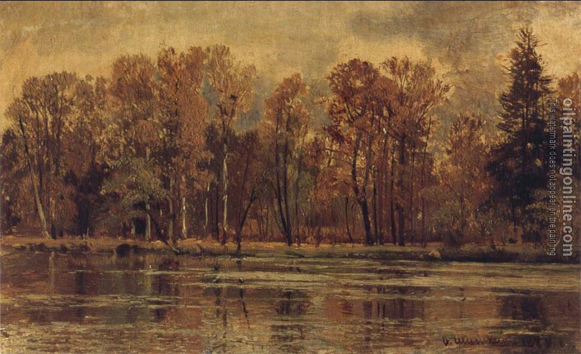 Ivan Shishkin - The Golden Autumn
